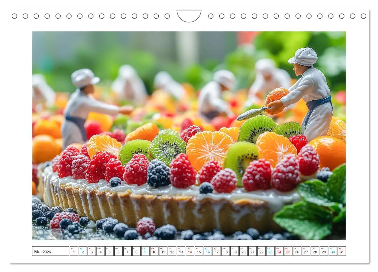 Bild: 9783457283943 | Zauberhafte Miniaturwelt (Wandkalender 2026 DIN A4 quer), CALVENDO...