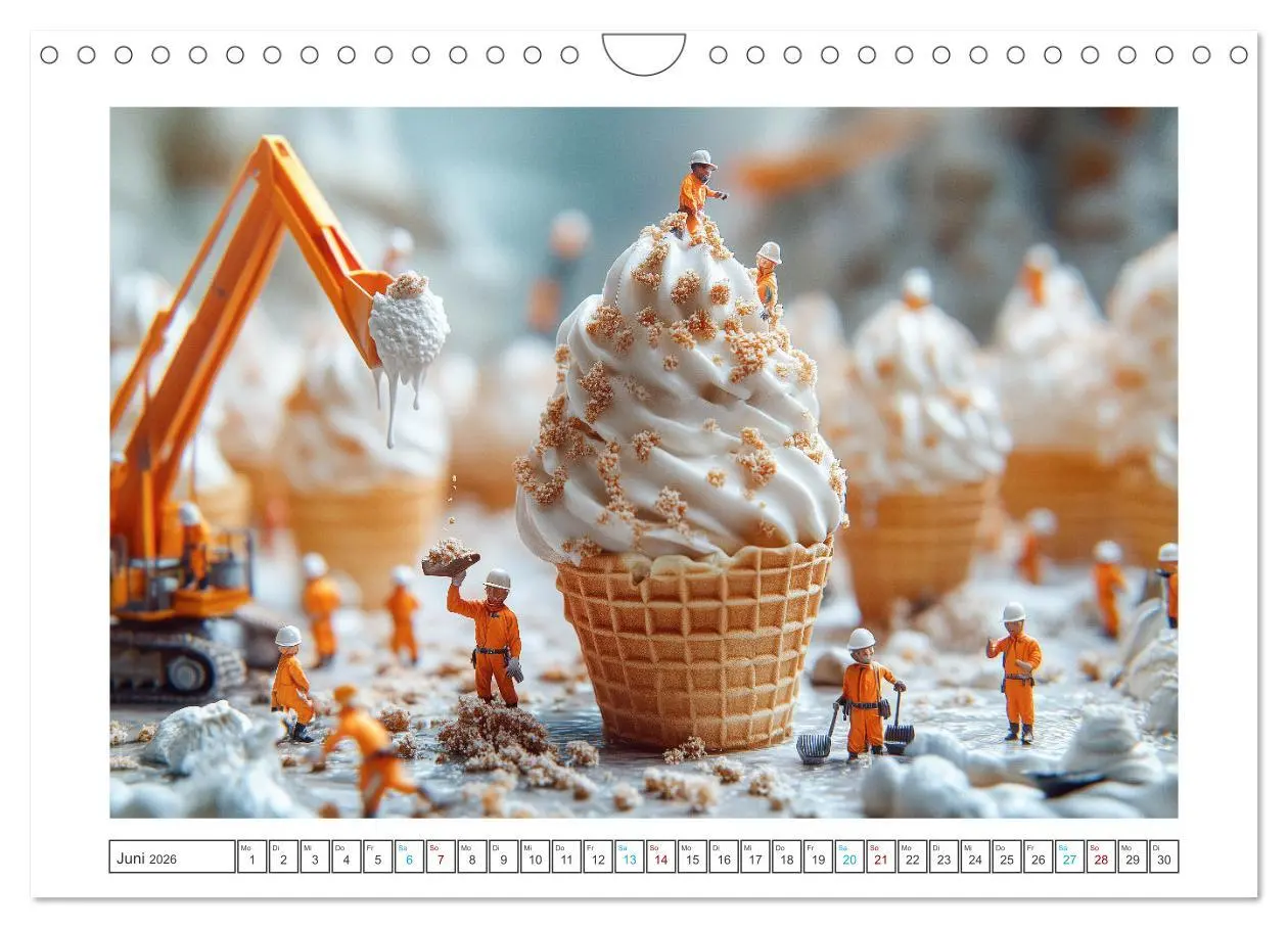 Bild: 9783457283943 | Zauberhafte Miniaturwelt (Wandkalender 2026 DIN A4 quer), CALVENDO...