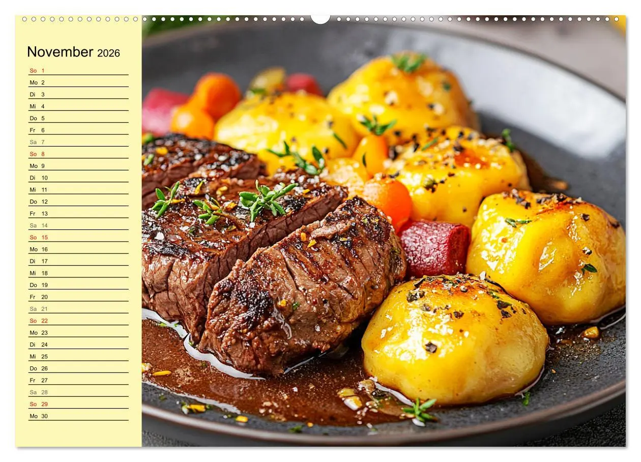Bild: 9783457353943 | Herzhafte Kartoffeln. Leckeres aus der Super-Knolle (Wandkalender...