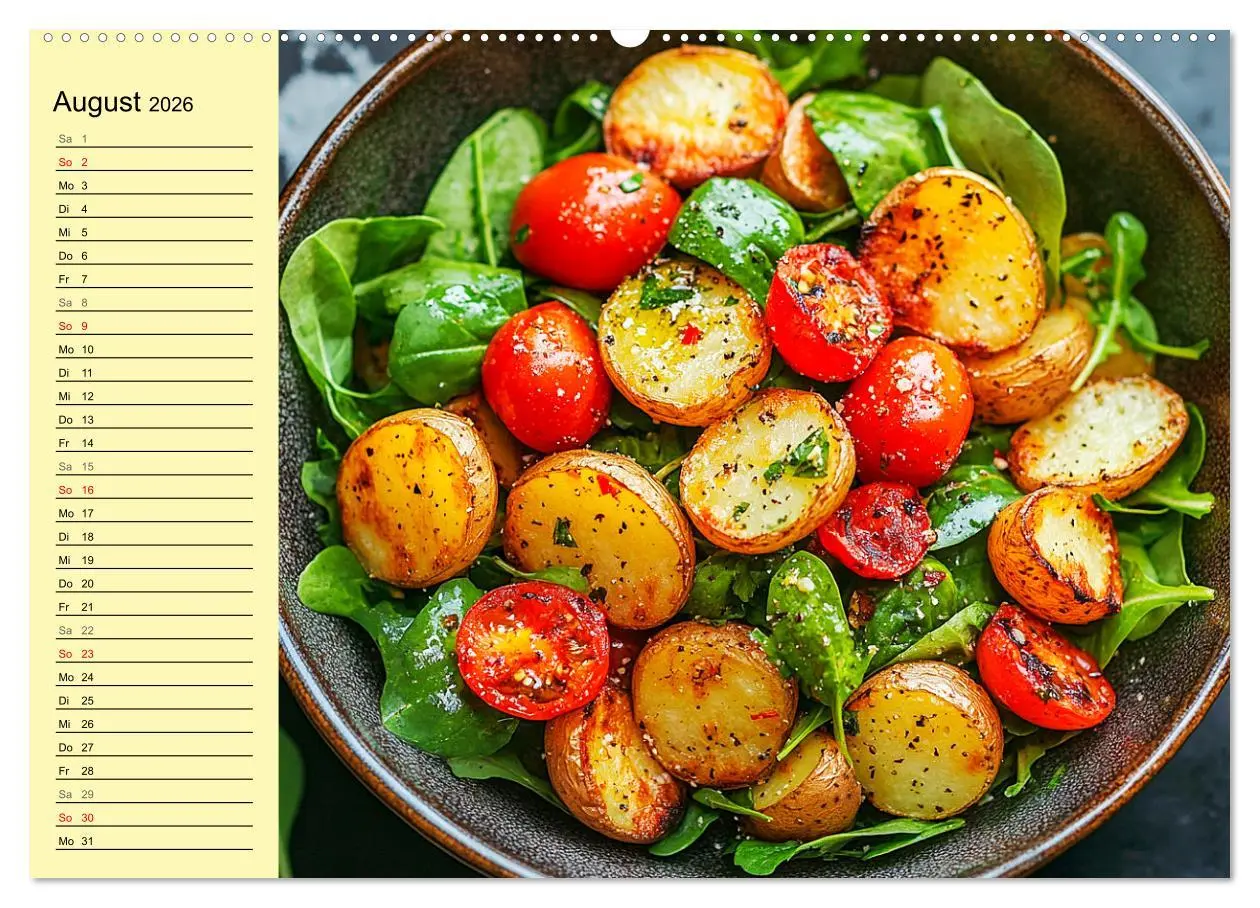 Bild: 9783457353943 | Herzhafte Kartoffeln. Leckeres aus der Super-Knolle (Wandkalender...