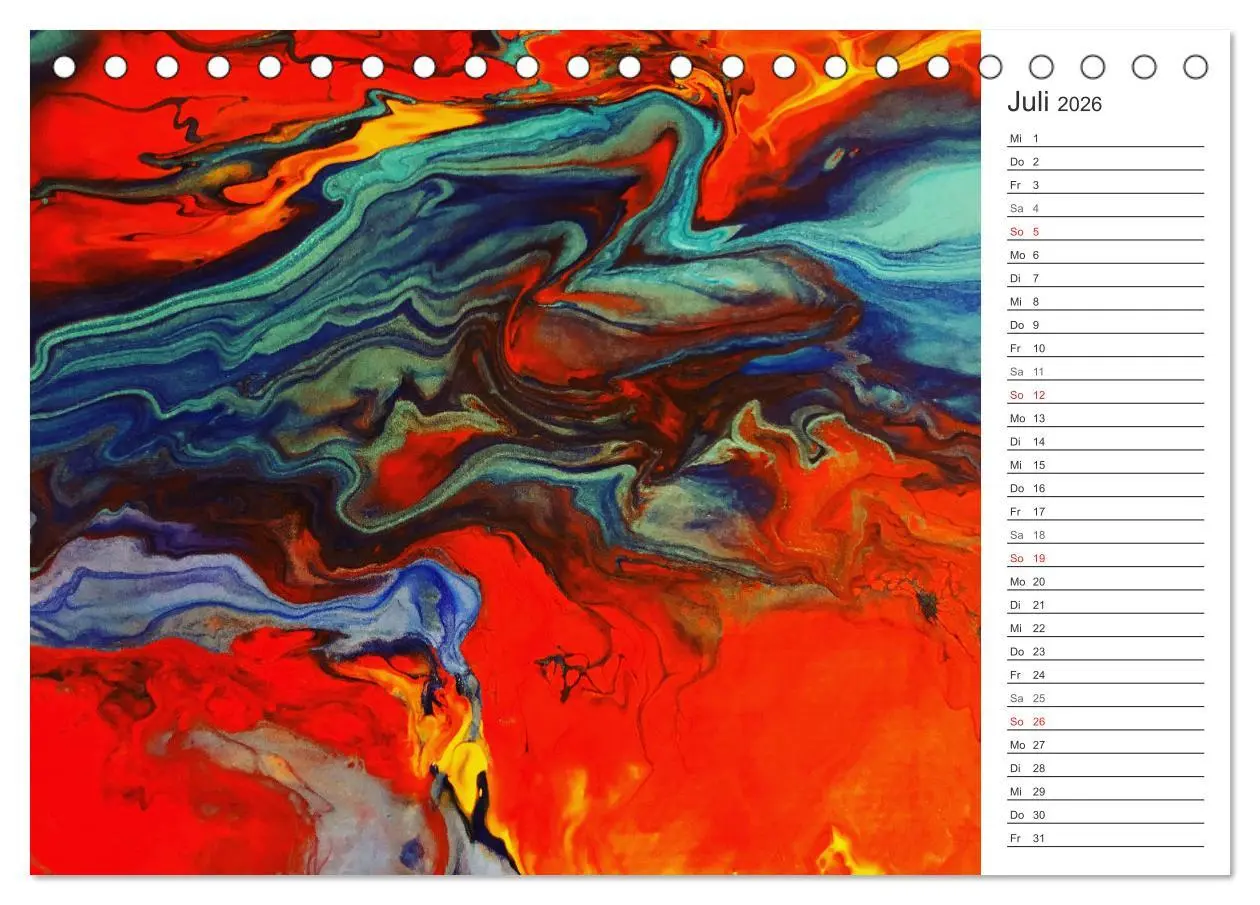 Bild: 9783457803943 | Abstract World - abstrakte Kunst in Acrylfließtechnik...