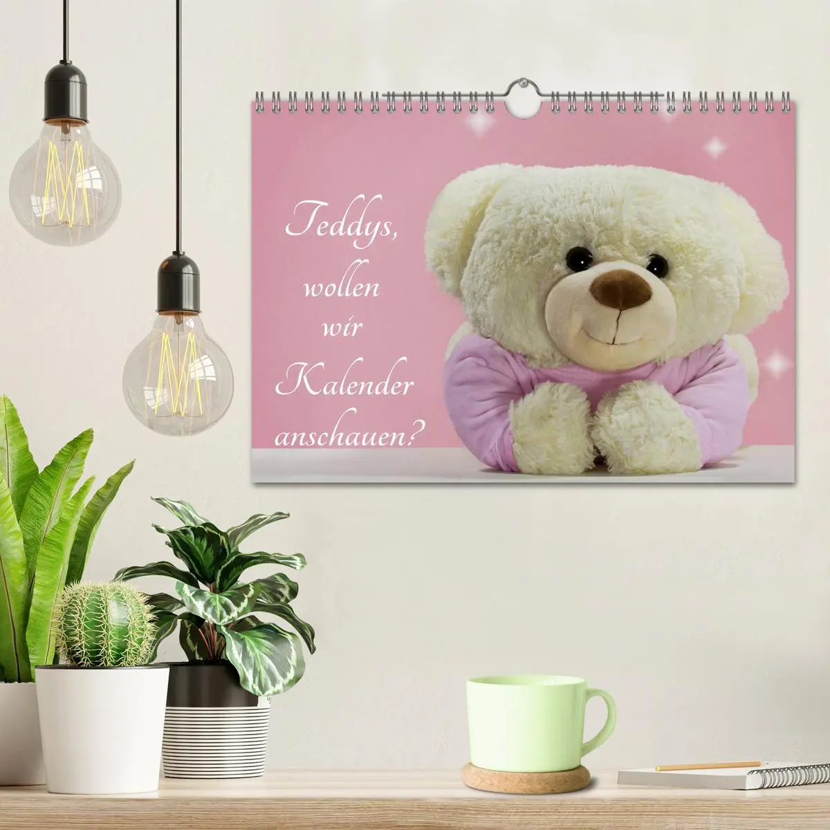 Bild: 9783457973943 | Teddys, wollen wir Kalender anschauen? (Wandkalender 2026 DIN A4...