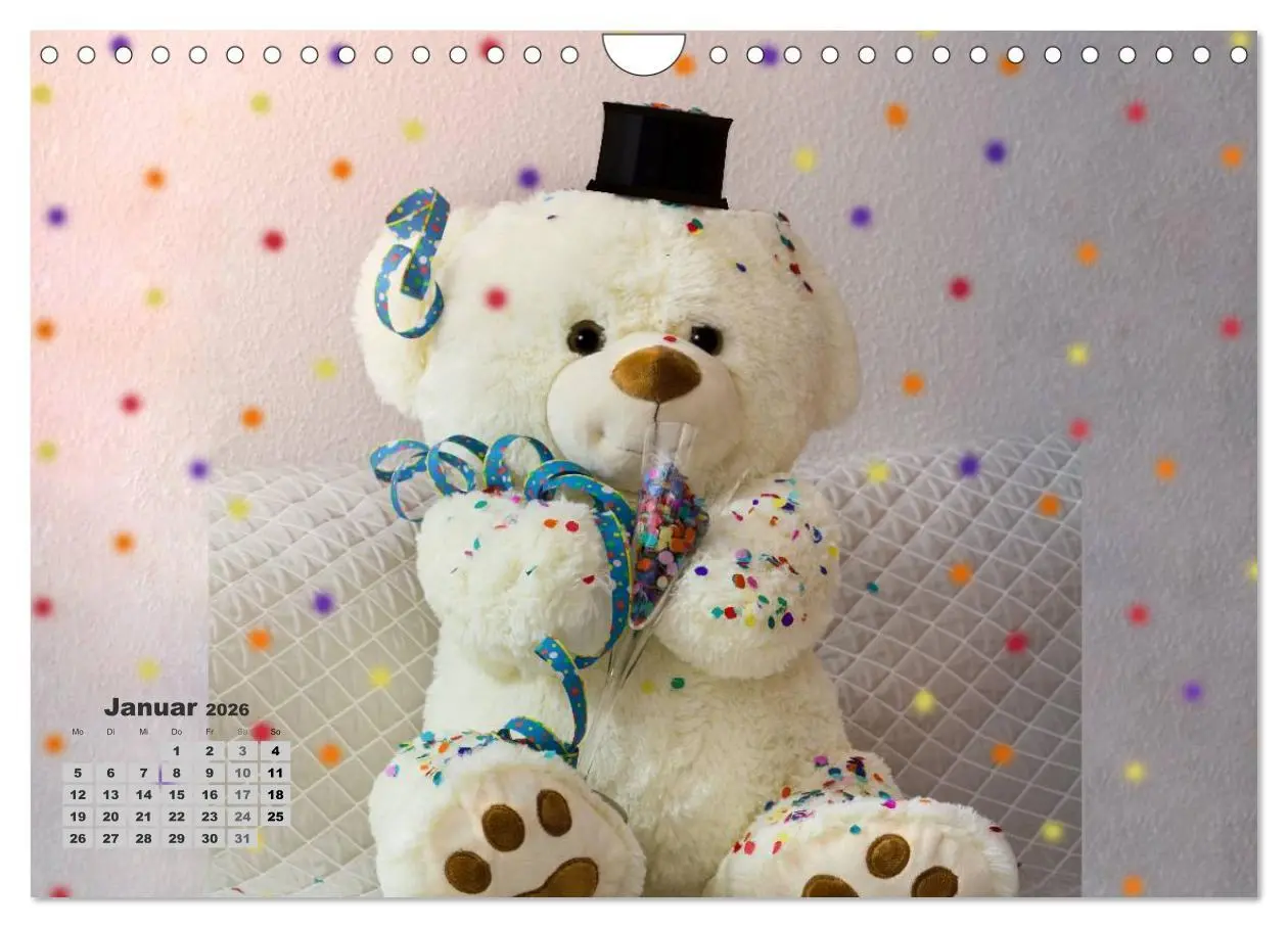 Bild: 9783457973943 | Teddys, wollen wir Kalender anschauen? (Wandkalender 2026 DIN A4...