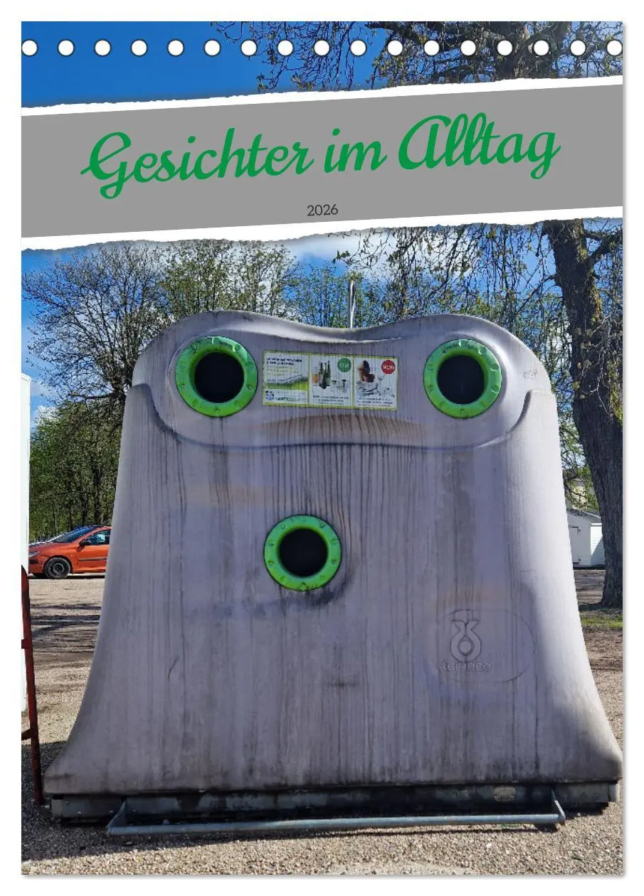 Cover: 9783516373943 | Gesichter im Alltag (Tischkalender 2026 DIN A5 hoch), CALVENDO...