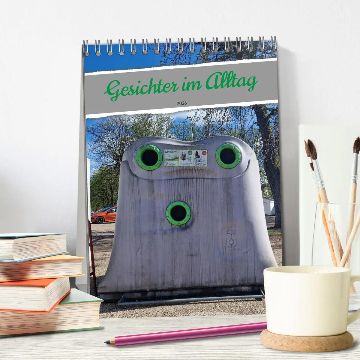 Bild: 9783516373943 | Gesichter im Alltag (Tischkalender 2026 DIN A5 hoch), CALVENDO...