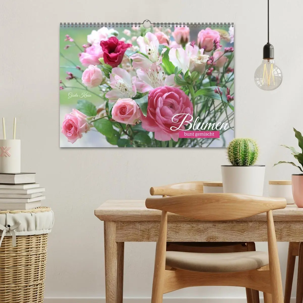 Bild: 9783516753943 | Blumen, bunt gemischt (Wandkalender 2027 DIN A3 quer), CALVENDO...