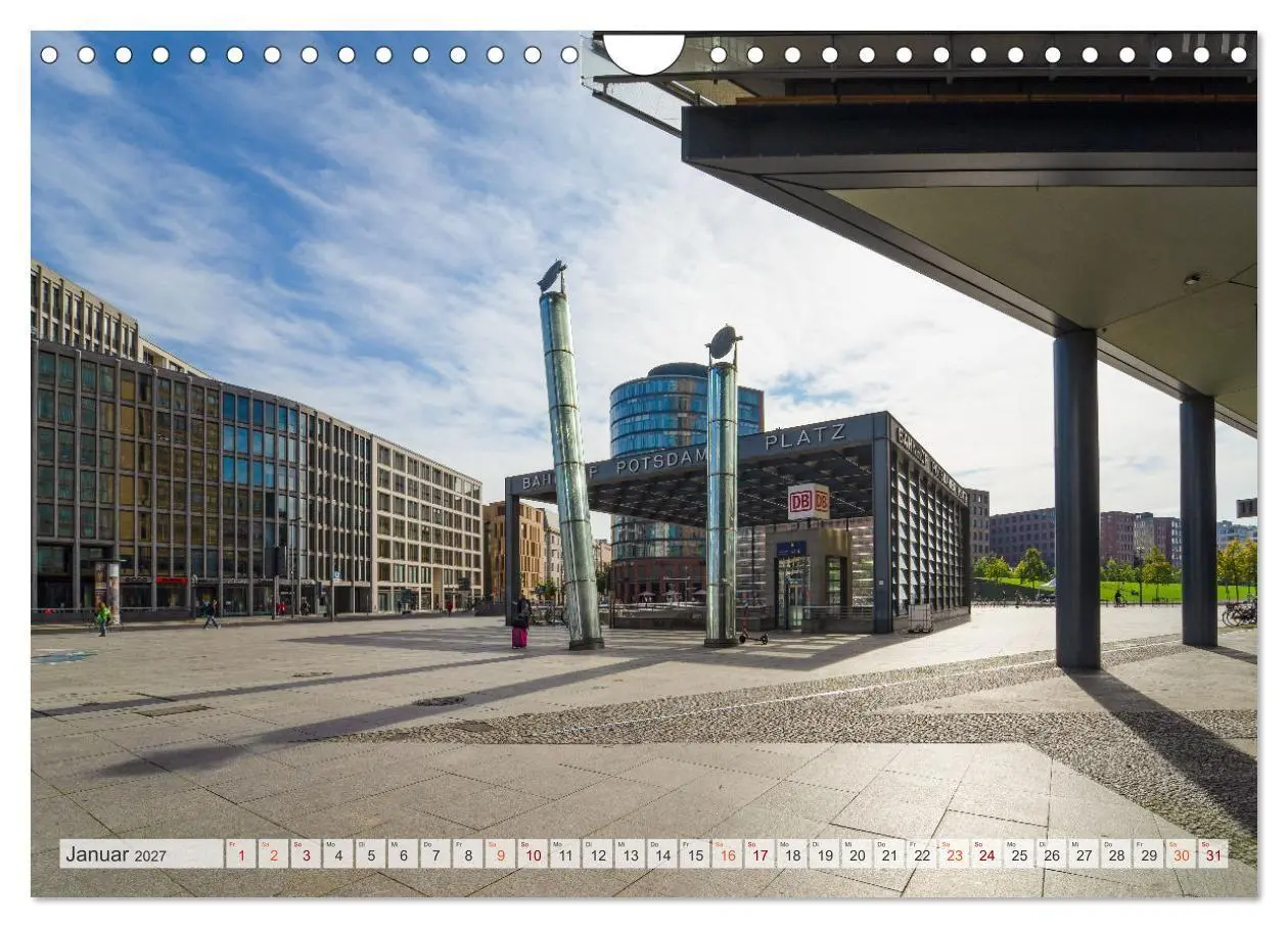 Bild: 9783569463943 | Berlin Stadtspaziergang (Wandkalender 2027 DIN A4 quer), CALVENDO...