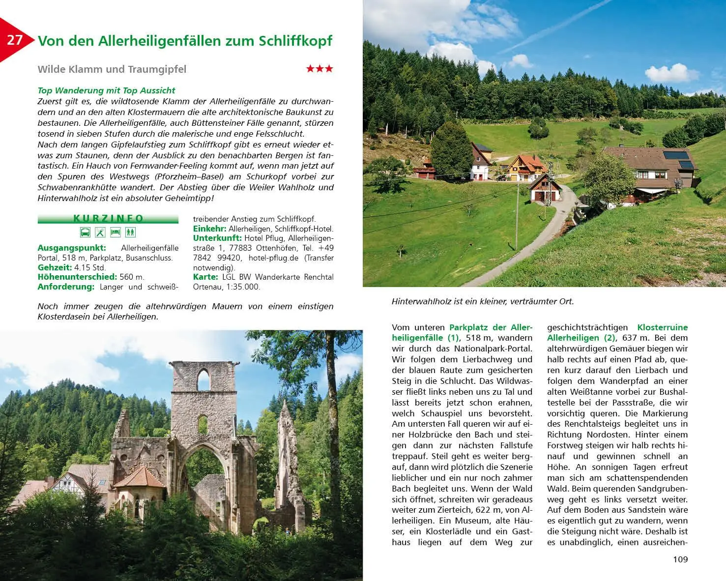 Bild: 9783763333943 | Nationalpark Schwarzwald | 40 Touren mit GPS-Tracks | Martin Kuhnle