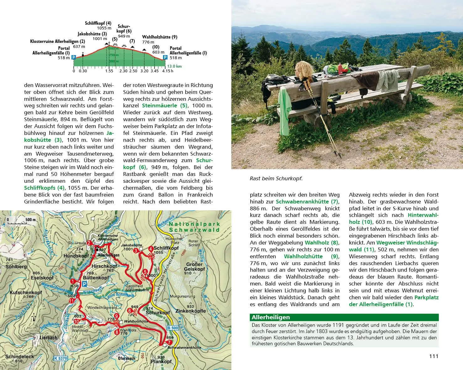 Bild: 9783763333943 | Nationalpark Schwarzwald | 40 Touren mit GPS-Tracks | Martin Kuhnle
