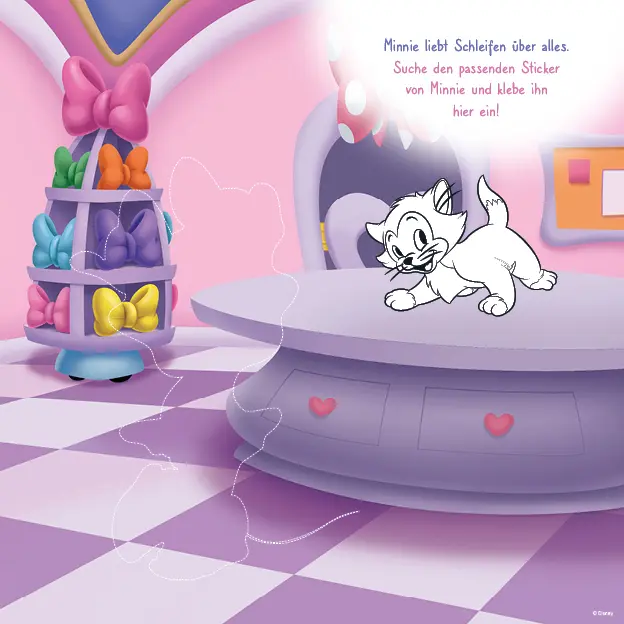 Bild: 9783833243943 | Disney Minnie: Meine liebsten Sticker zum Ausmalen | Panini | Buch