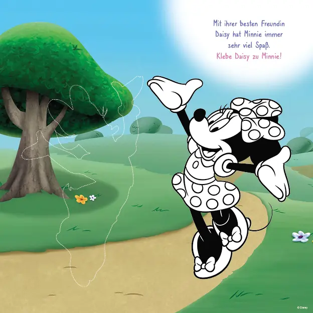 Bild: 9783833243943 | Disney Minnie: Meine liebsten Sticker zum Ausmalen | Panini | Buch