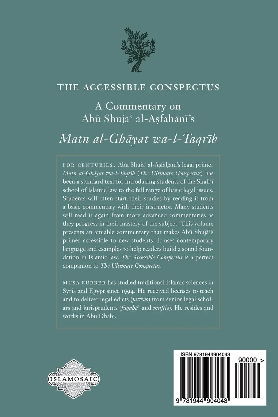 Rückseite: 9781944904043 | The Accessible Conspectus | Musa Furber | Taschenbuch | Englisch