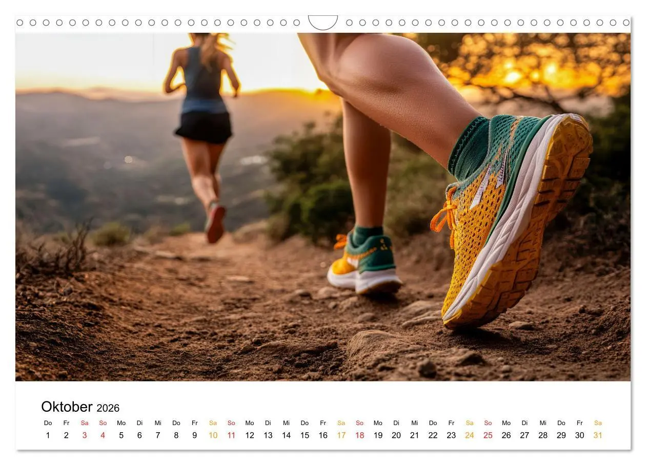Bild: 9783457314043 | Trailrunning Power (Wandkalender 2026 DIN A3 quer), CALVENDO...