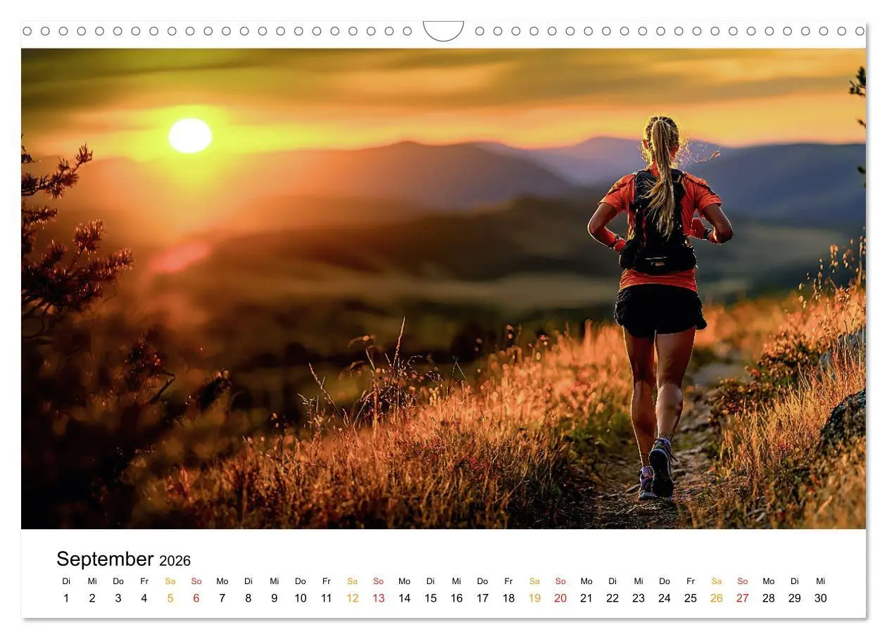 Bild: 9783457314043 | Trailrunning Power (Wandkalender 2026 DIN A3 quer), CALVENDO...