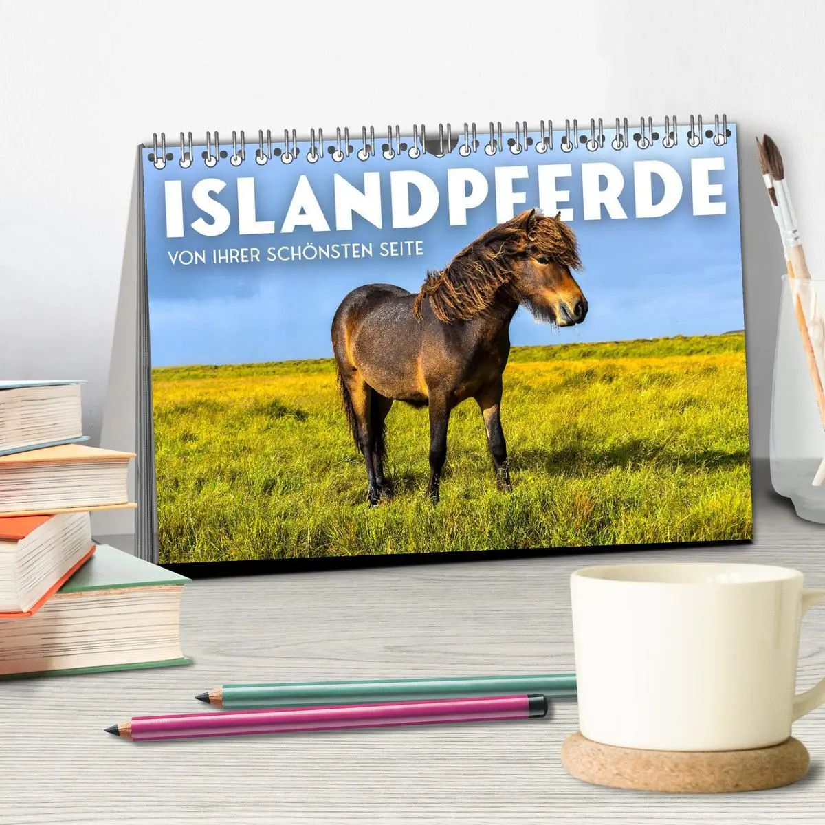 Bild: 9783457554043 | Islandpferde - Von ihrer schönsten Seite (Tischkalender 2026 DIN A5...