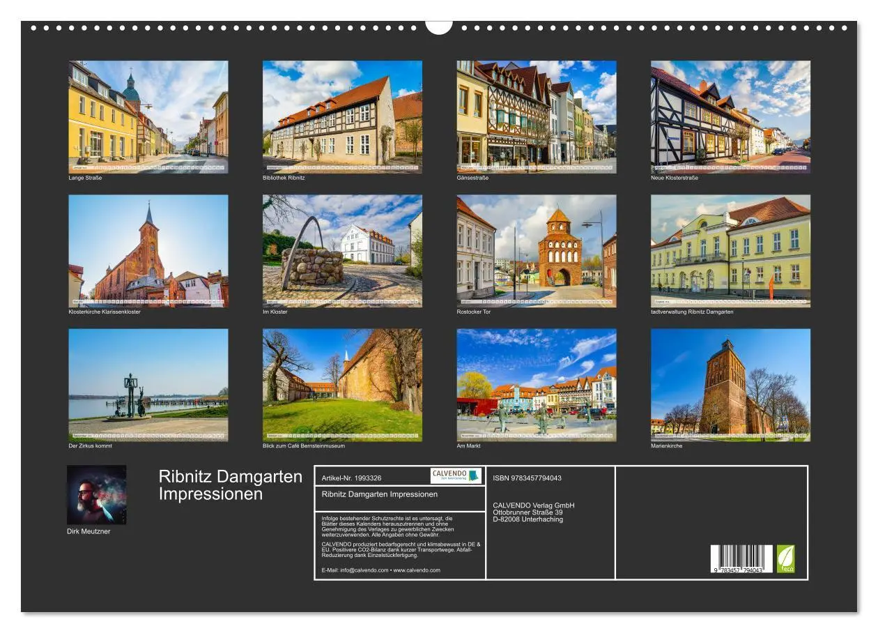 Bild: 9783457794043 | Ribnitz Damgarten Impressionen (Wandkalender 2026 DIN A2 quer),...