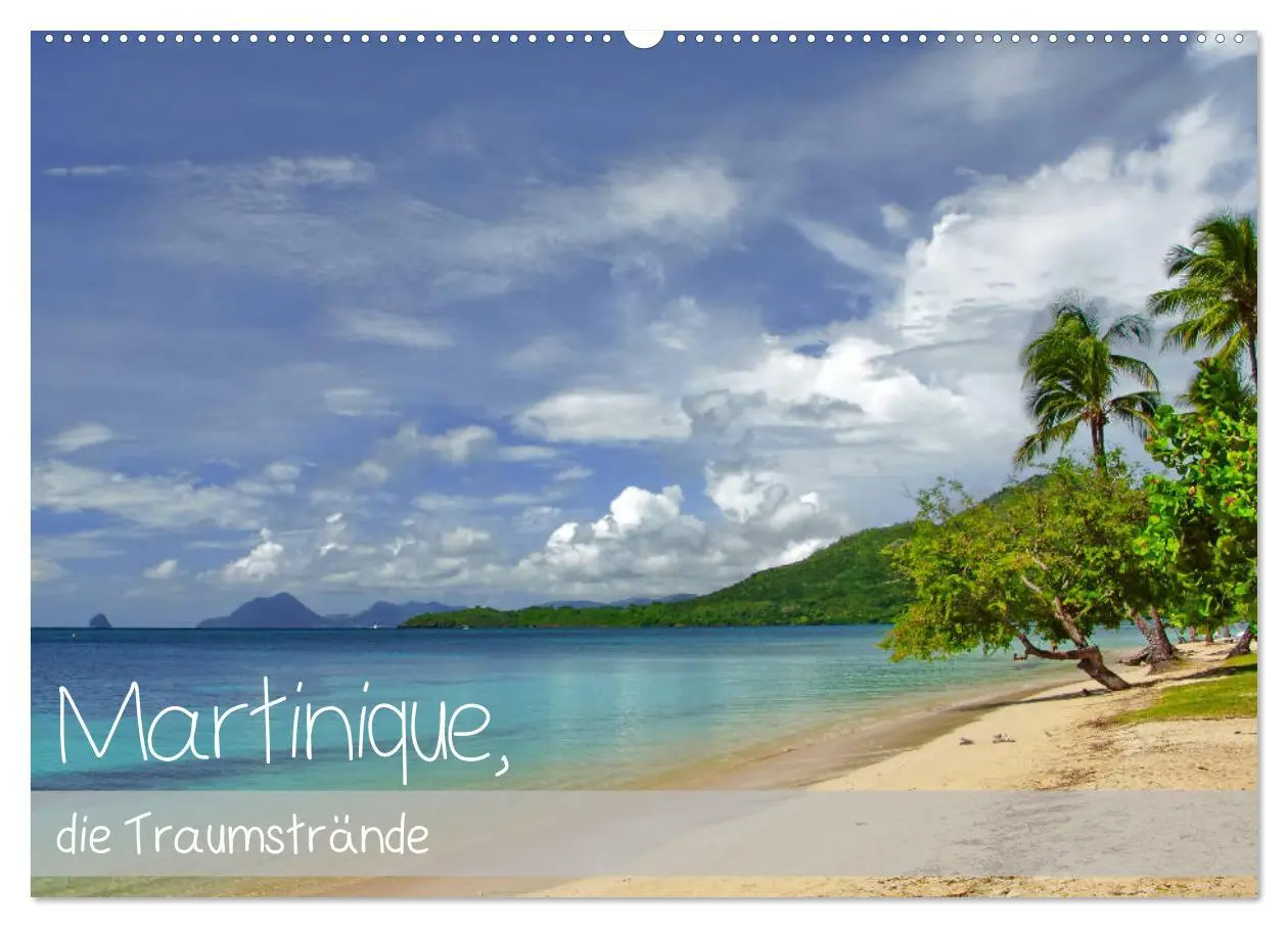 Cover: 9783457864043 | Martinique, die Traumstrände (Wandkalender 2026 DIN A2 quer),...