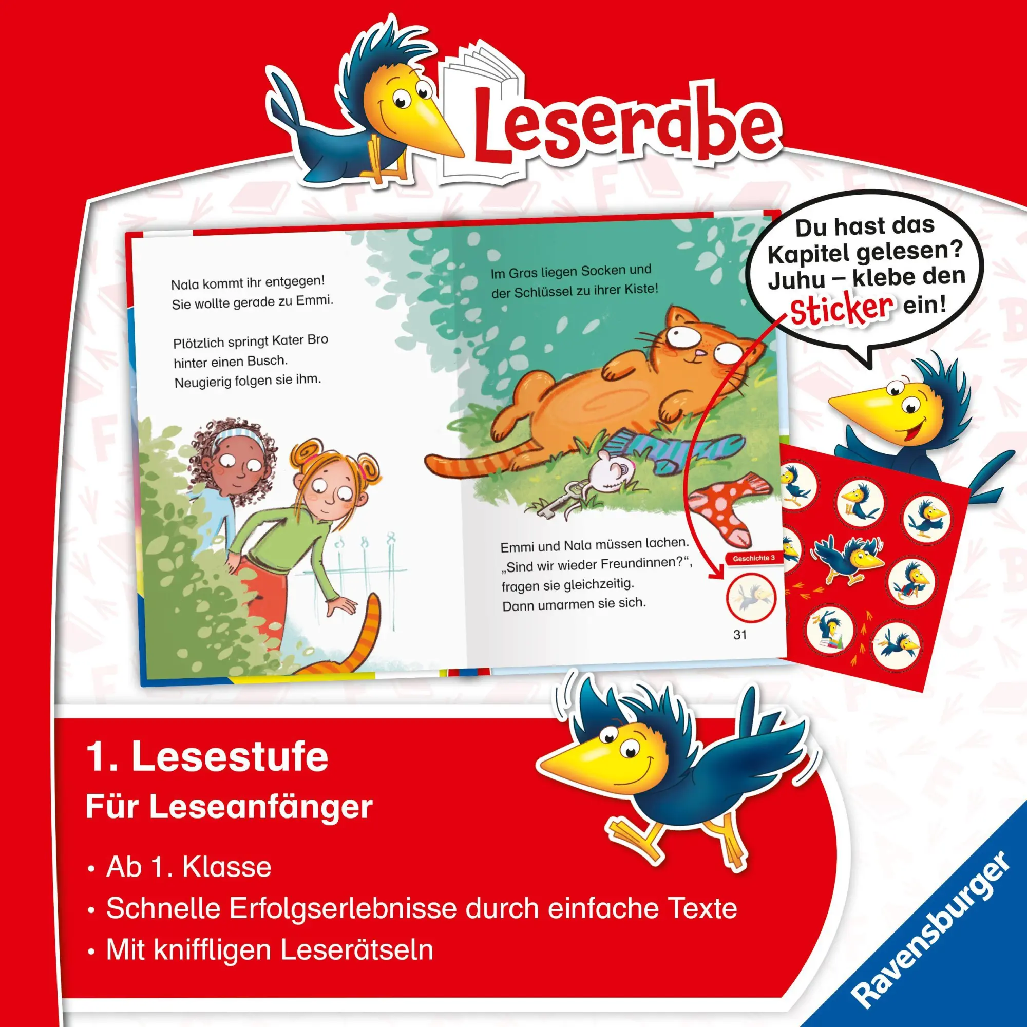 Bild: 9783473464043 | Leserabe 1. Lesestufe - Emmi und Nala im Tanz-Fieber | Henriette Wich