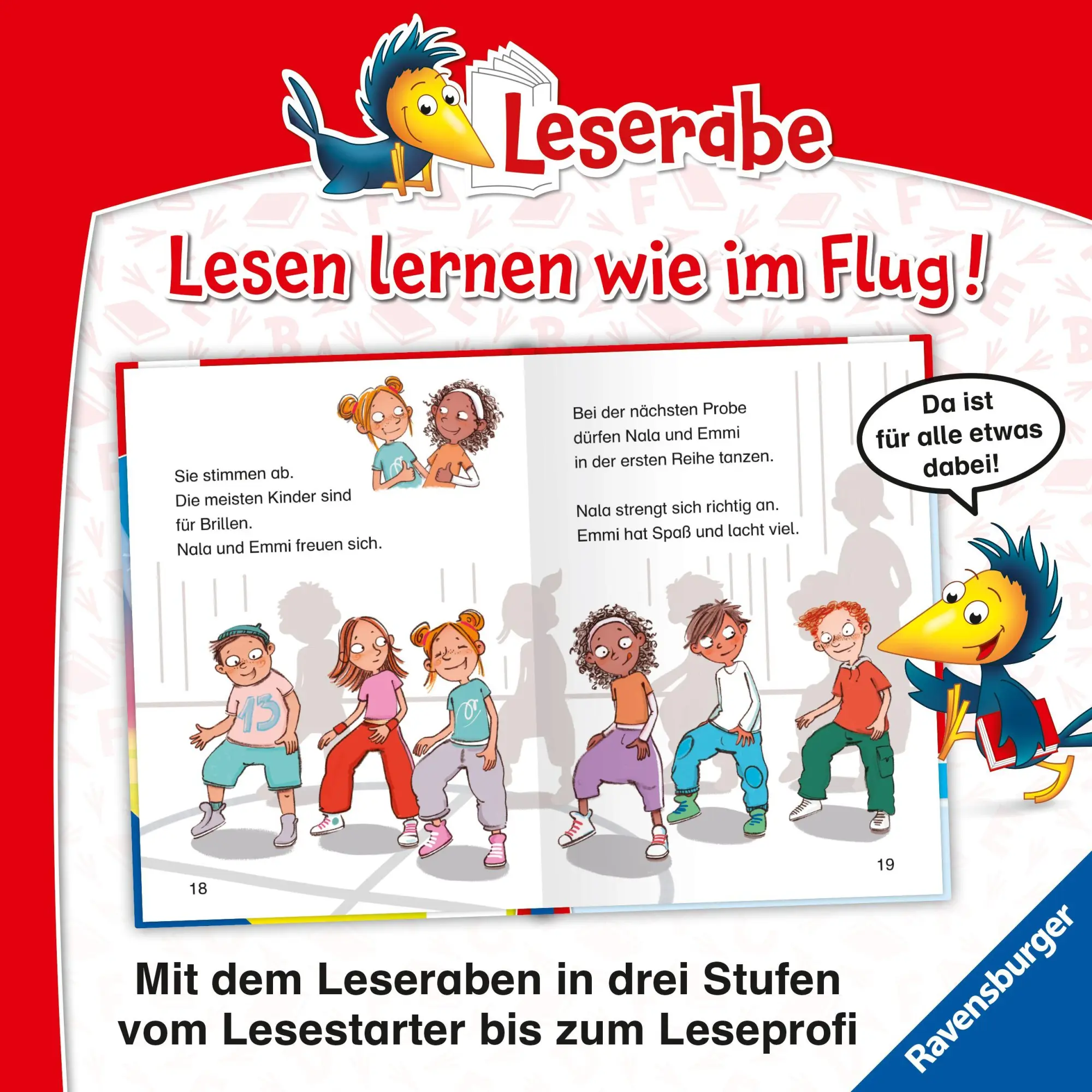Bild: 9783473464043 | Leserabe 1. Lesestufe - Emmi und Nala im Tanz-Fieber | Henriette Wich