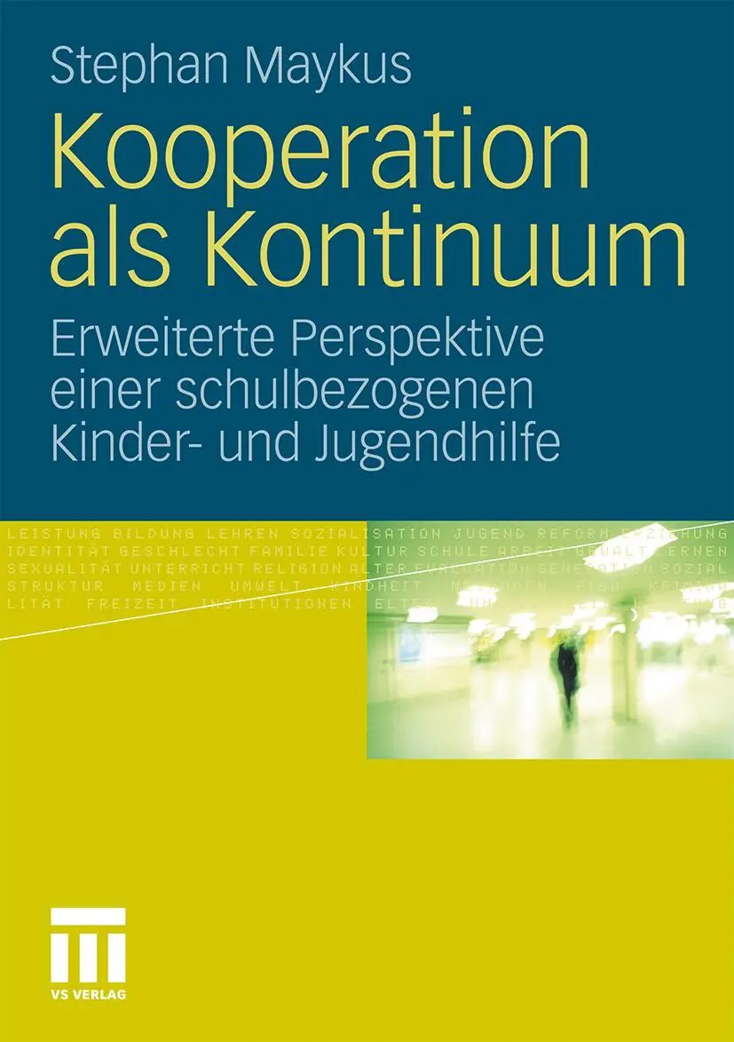 Cover: 9783531184043 | Kooperation als Kontinuum | Stephan Maykus | Taschenbuch | 280 S.