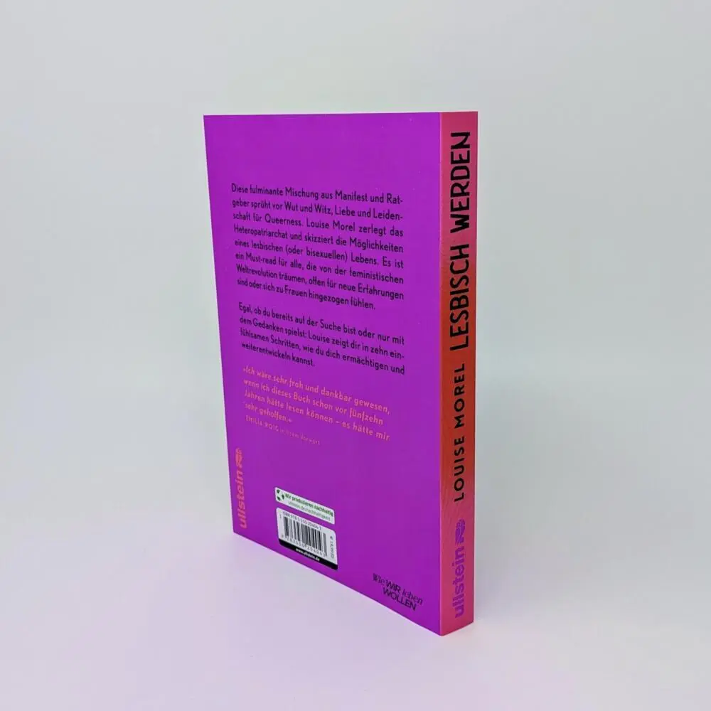 Bild: 9783550204043 | Lesbisch werden in zehn Schritten | Louise Morel | Taschenbuch | 2025