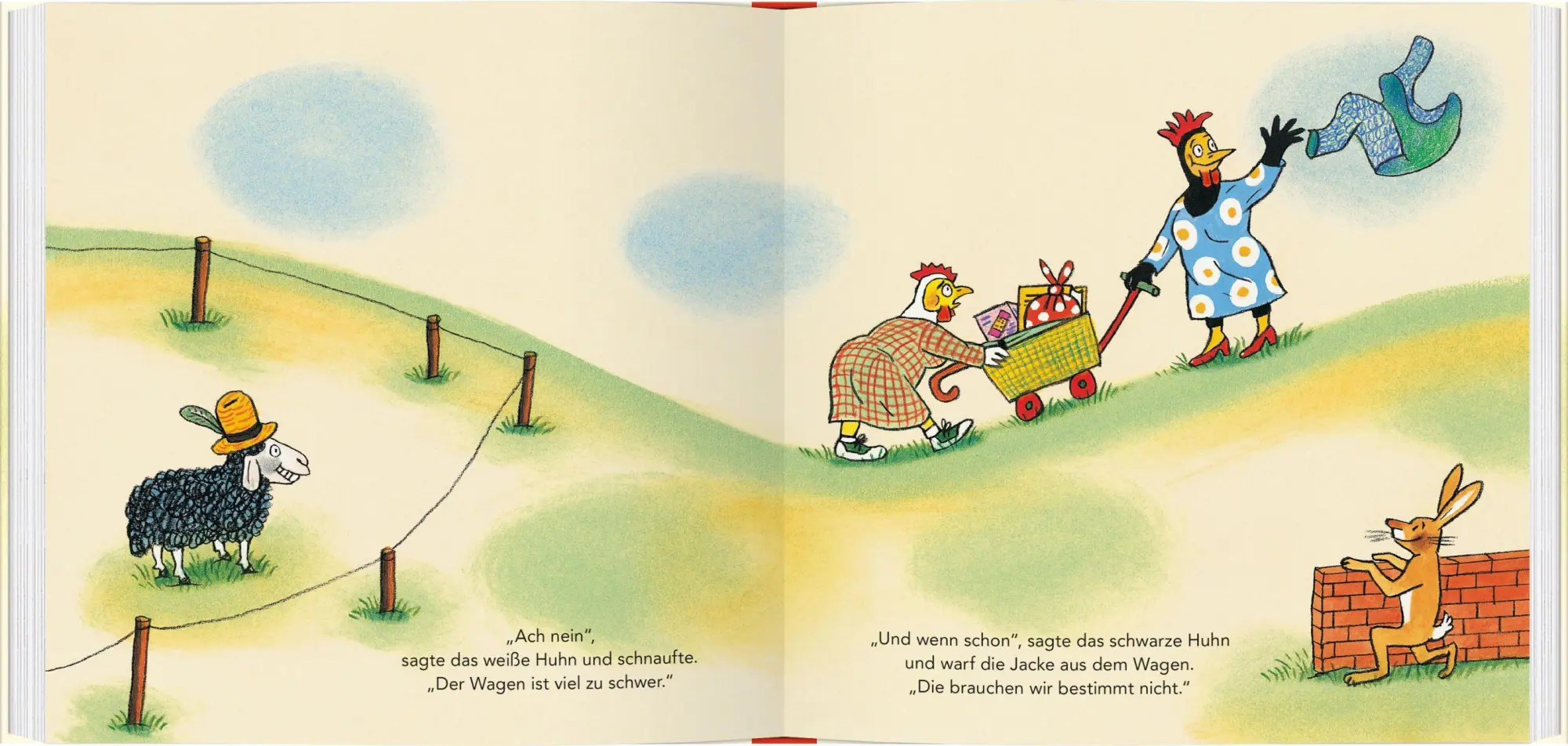 Bild: 9783836964043 | Ein herrlicher Tag, sagte das Huhn | Rotraut Susanne Berner | Buch