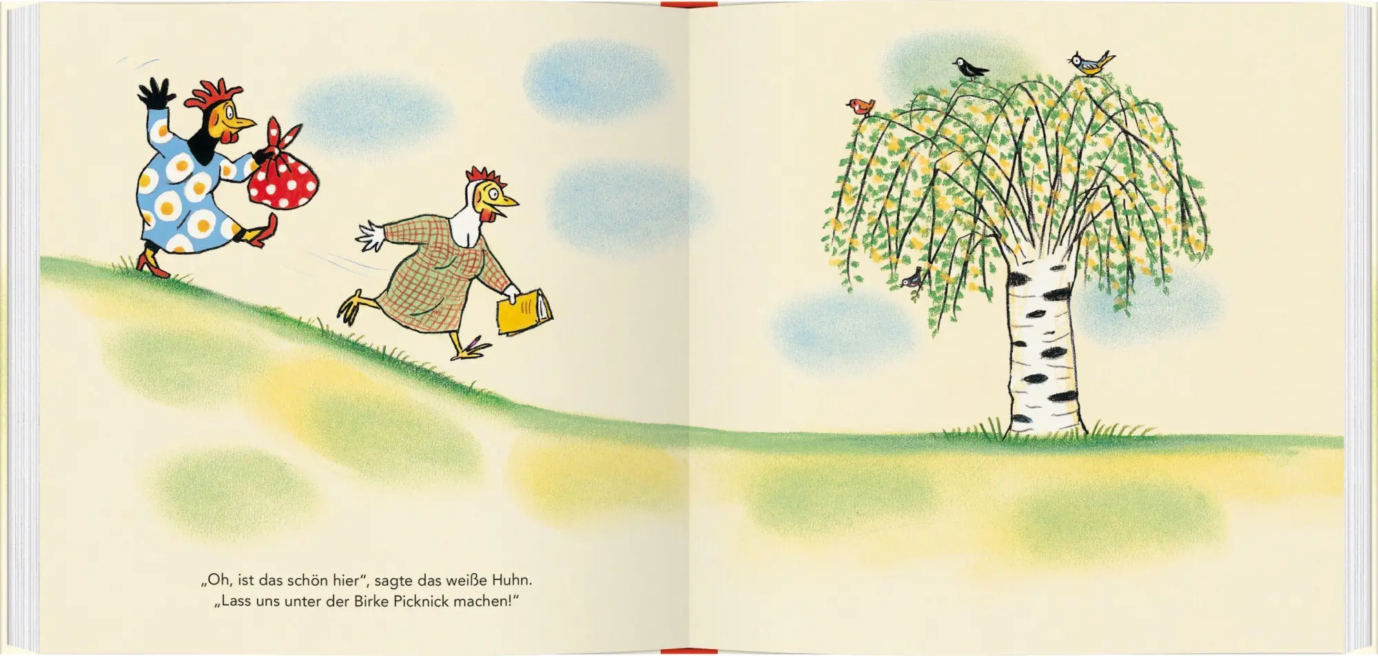 Bild: 9783836964043 | Ein herrlicher Tag, sagte das Huhn | Rotraut Susanne Berner | Buch