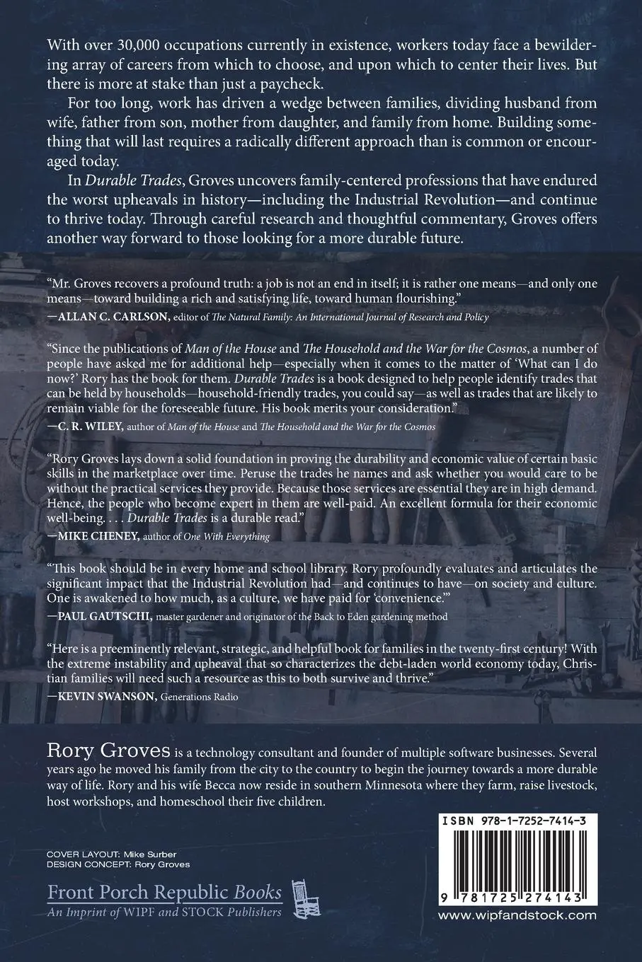 Rückseite: 9781725274143 | Durable Trades | Rory Groves | Taschenbuch | Englisch | 2020