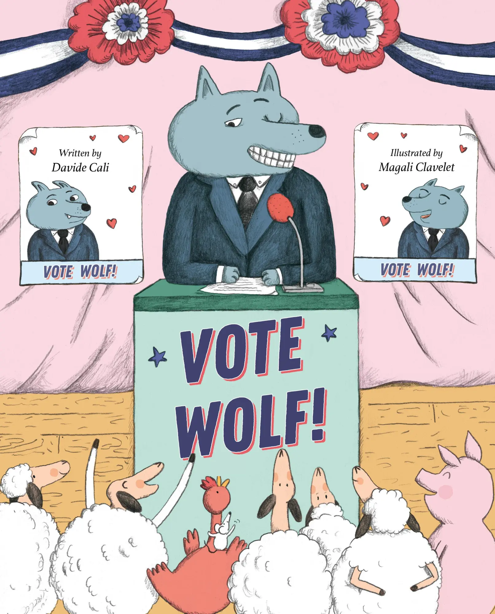 Cover: 9781917194143 | Vote Wolf | Davide Cali | Buch | Einband - fest (Hardcover) | Englisch