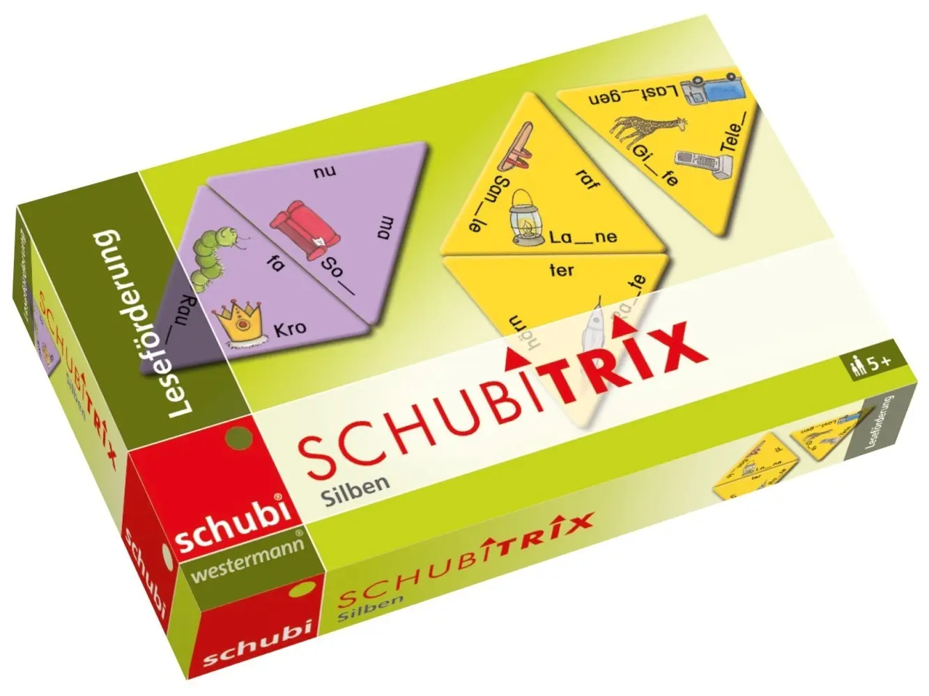 Cover: 9783039764143 | SCHUBITRIX Leseförderung | Silben | Michael Junga | Box | Deutsch