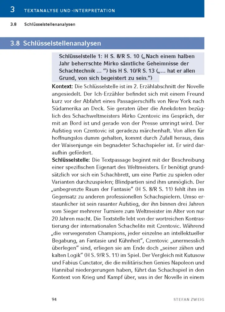 Bild: 9783129304143 | Schachnovelle von Stefan Zweig | Textanalyse und Interpretation | Buch