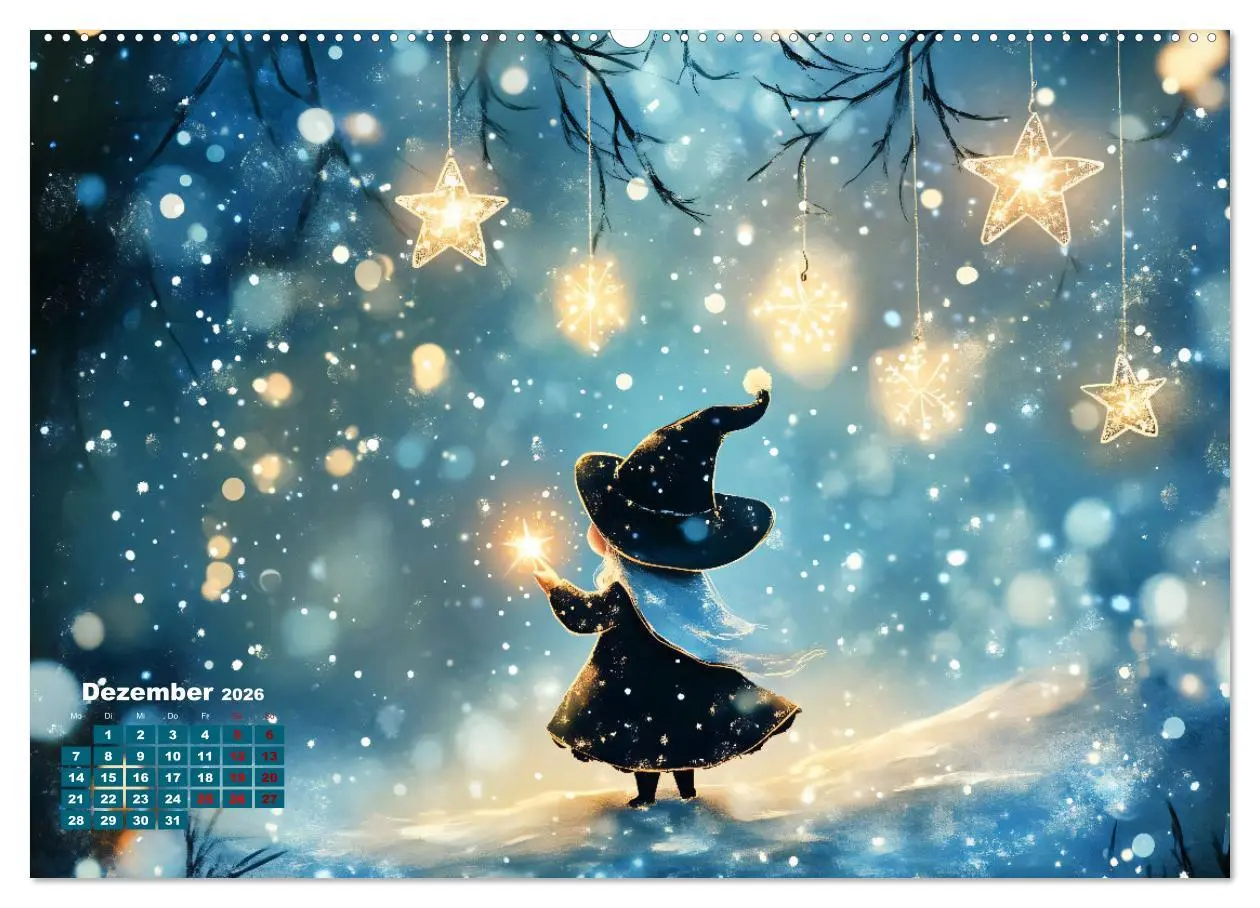 Bild: 9783457304143 | Zauber zur Mitternacht (hochwertiger Premium Wandkalender 2026 DIN...