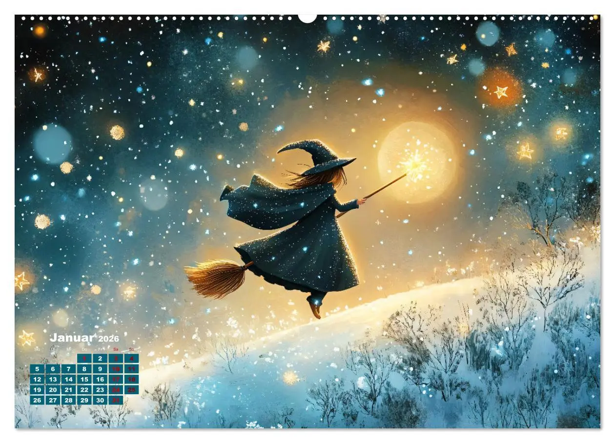 Bild: 9783457304143 | Zauber zur Mitternacht (hochwertiger Premium Wandkalender 2026 DIN...