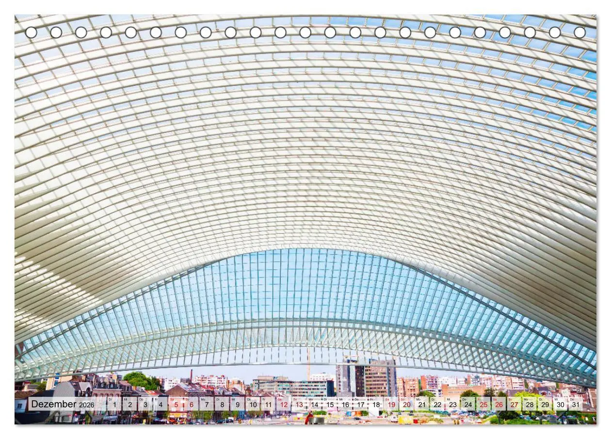 Bild: 9783457854143 | Bahnhöfe in Europa (Tischkalender 2026 DIN A5 quer), CALVENDO...