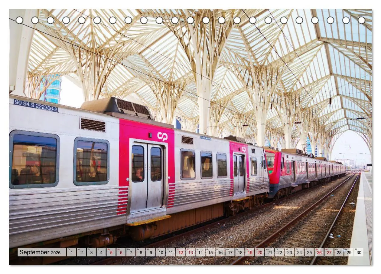 Bild: 9783457854143 | Bahnhöfe in Europa (Tischkalender 2026 DIN A5 quer), CALVENDO...
