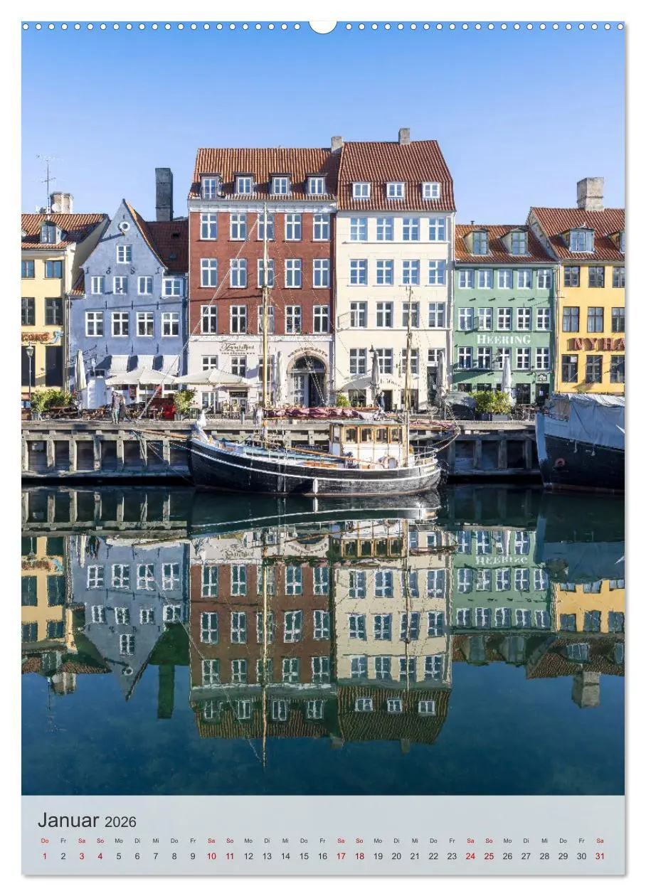 Bild: 9783516324143 | KOPENHAGEN Idylle und Historie (hochwertiger Premium Wandkalender...