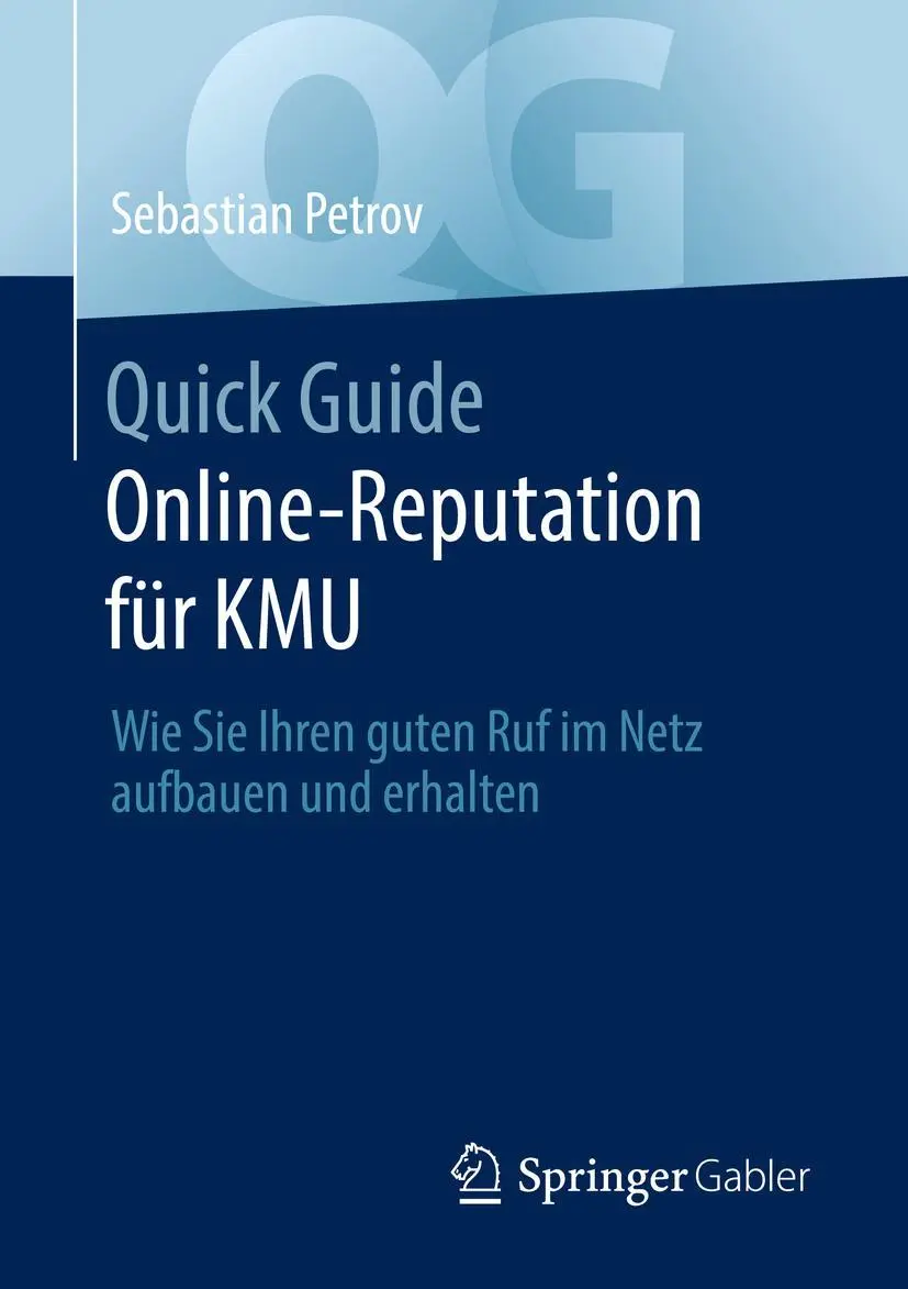 Cover: 9783658374143 | Quick Guide Online-Reputation für KMU | Sebastian Petrov | Taschenbuch