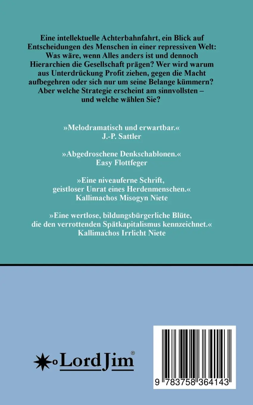 Rückseite: 9783758364143 | Think Tank Tsunami | Philosophen unter Wasser | Jan Erhard | Buch