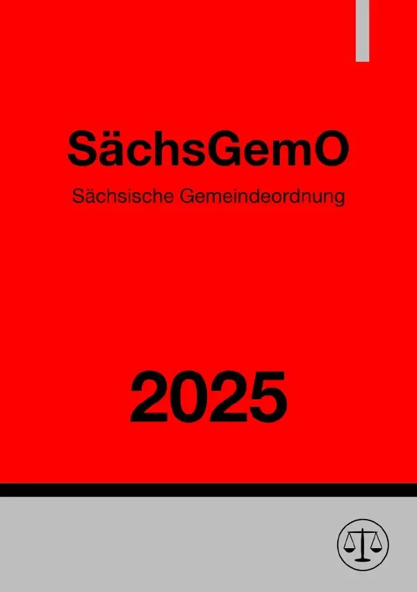 Cover: 9783819054143 | Sächsische Gemeindeordnung - SächsGemO 2025 | Ronny Studier | Buch