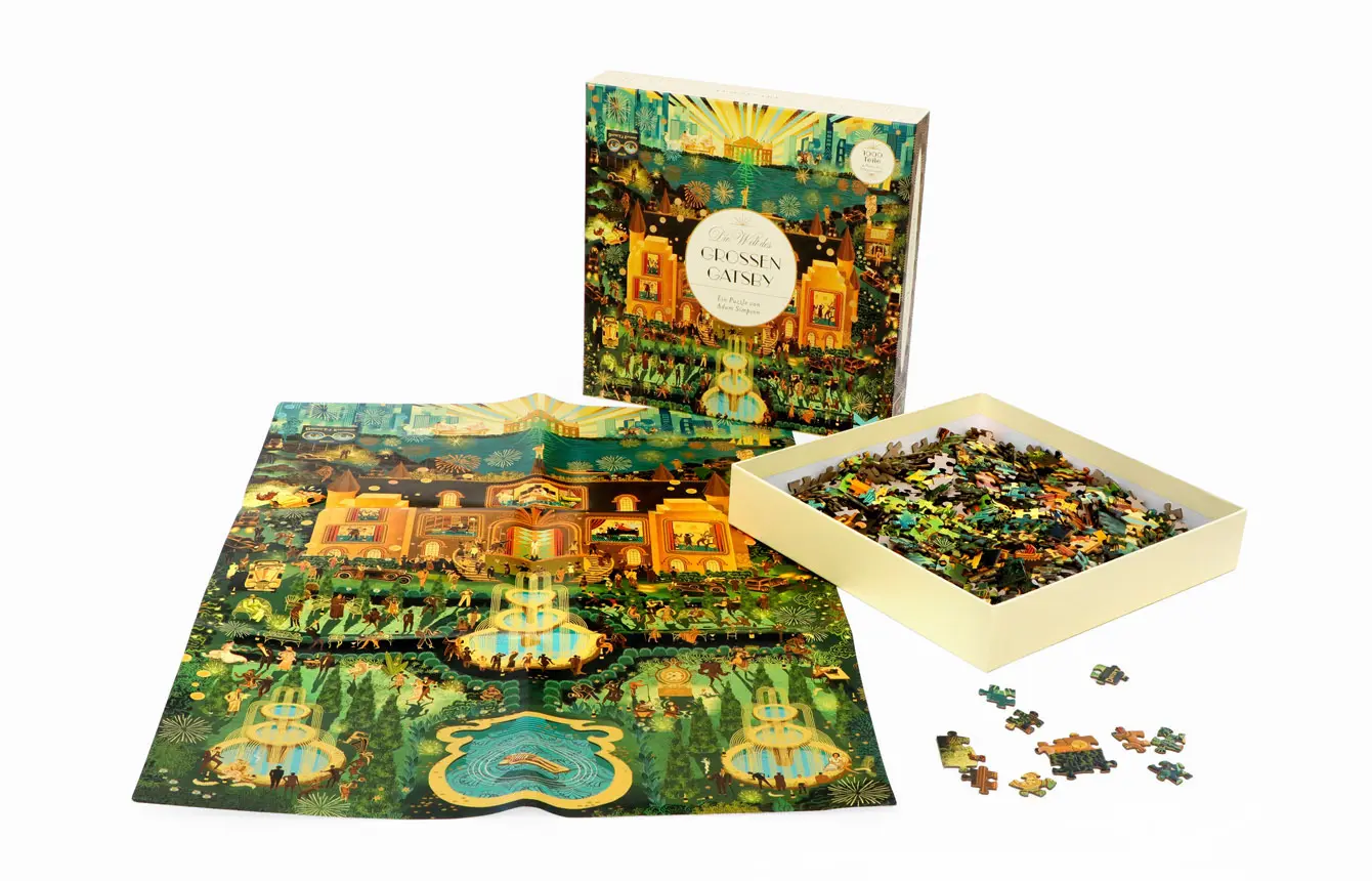 Bild: 9783962444143 | Die Welt des großen Gatsby | Ein 1000-Teile-Puzzle | Kirk Curnutt