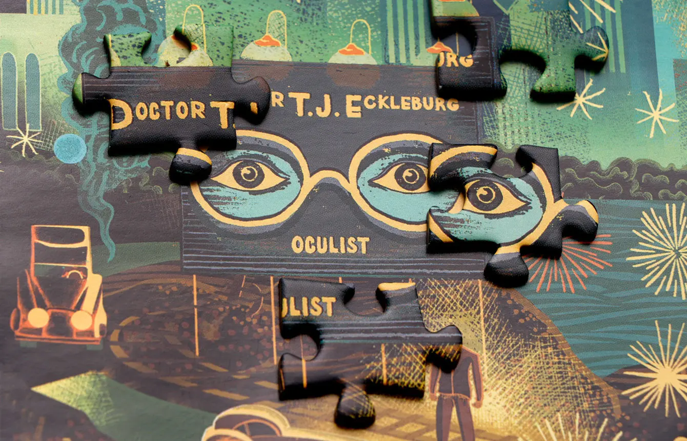Bild: 9783962444143 | Die Welt des großen Gatsby | Ein 1000-Teile-Puzzle | Kirk Curnutt