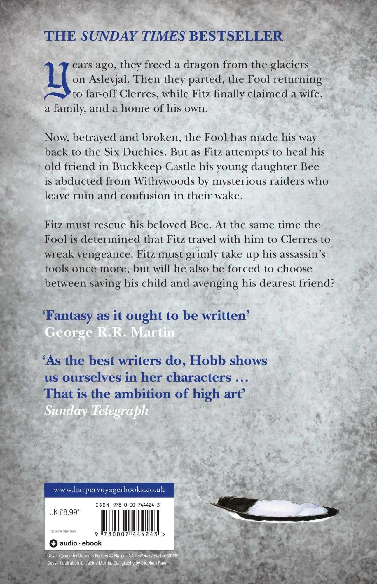 Rückseite: 9780007444243 | Fool's Quest | Robin Hobb | Taschenbuch | 768 S. | Englisch | 2016
