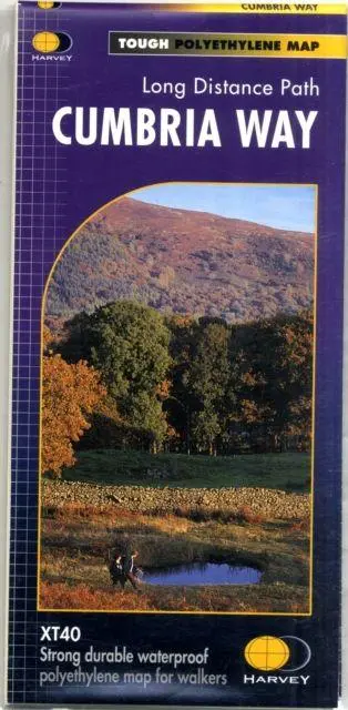 Cover: 9781851374243 | Cumbria Way | Harvey Map Services Ltd. | (Land-)Karte | Trail Map XT40