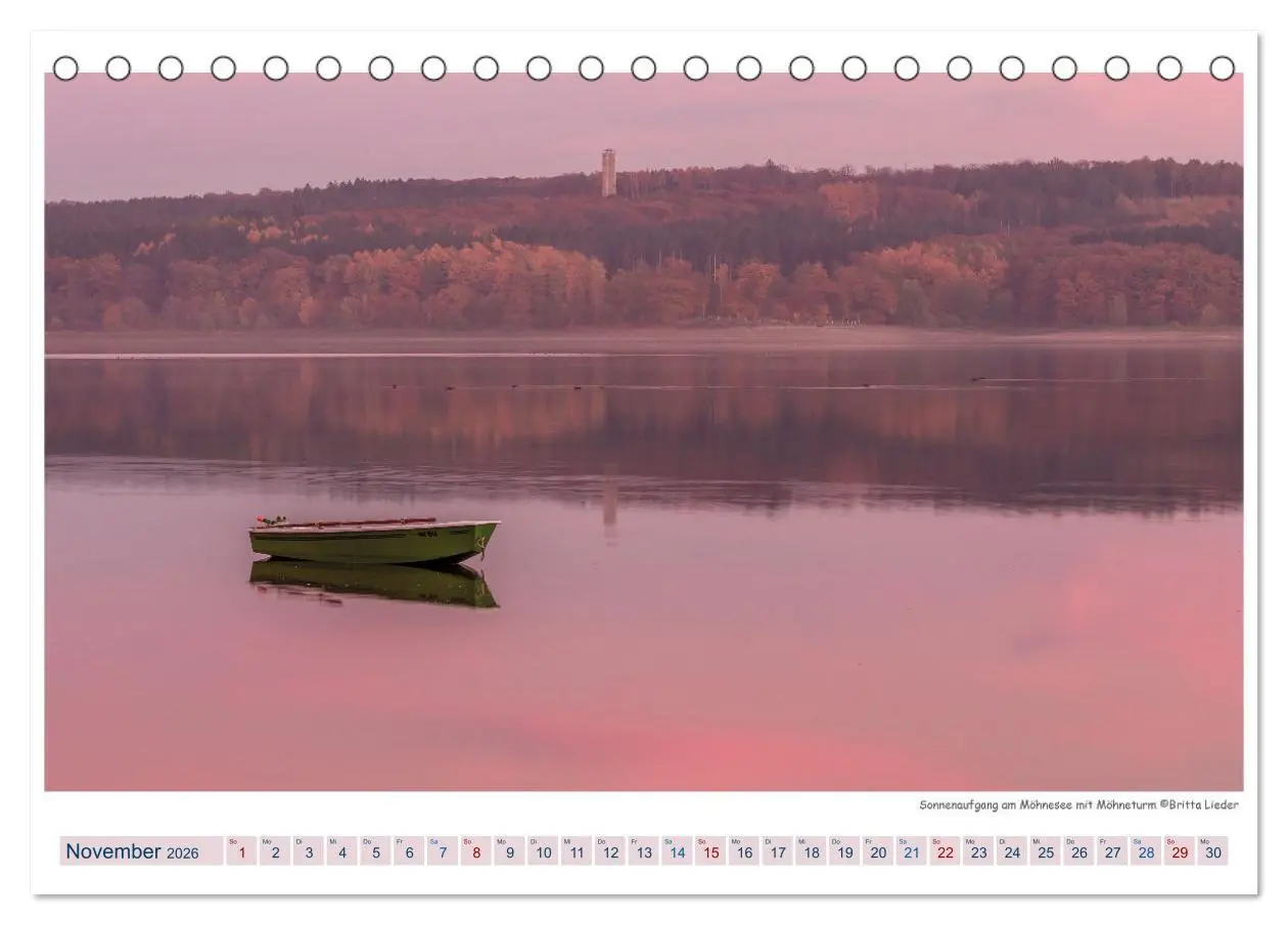 Bild: 9783457914243 | Möhnesee - das westfälische Meer (Tischkalender 2026 DIN A5 quer),...