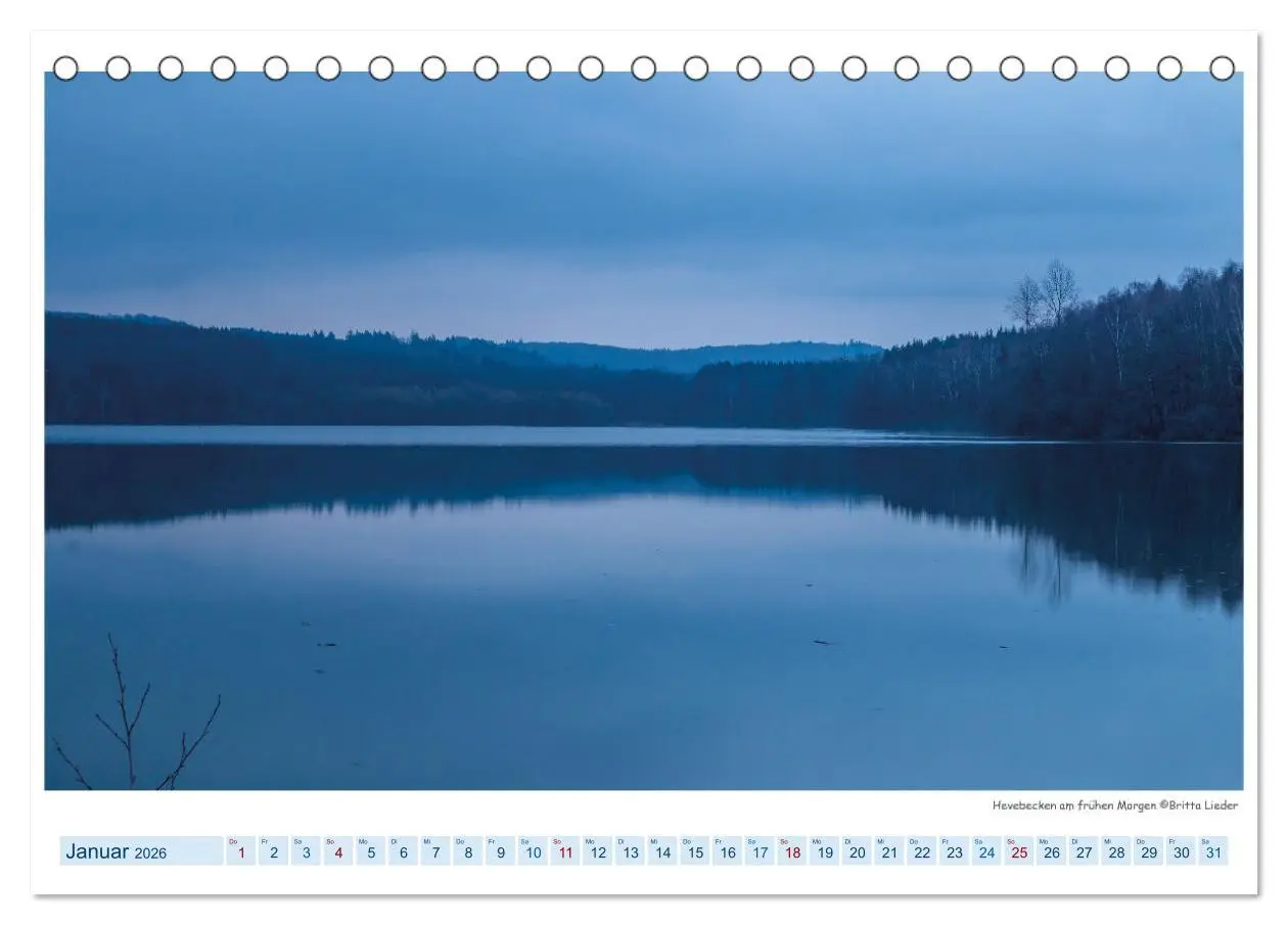 Bild: 9783457914243 | Möhnesee - das westfälische Meer (Tischkalender 2026 DIN A5 quer),...