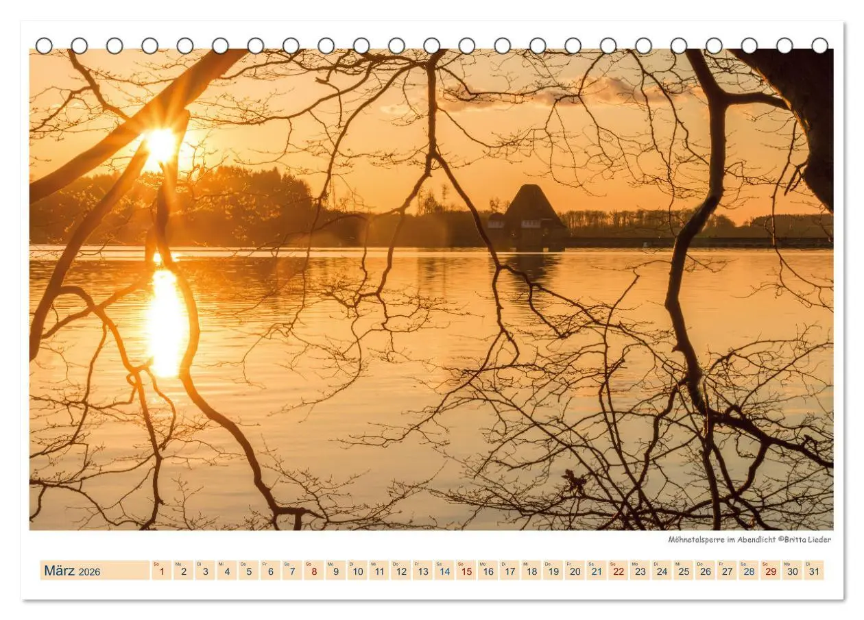 Bild: 9783457914243 | Möhnesee - das westfälische Meer (Tischkalender 2026 DIN A5 quer),...