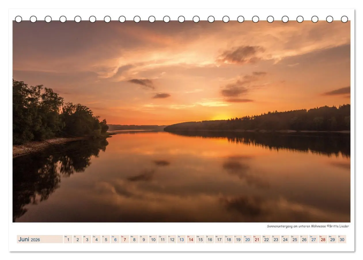 Bild: 9783457914243 | Möhnesee - das westfälische Meer (Tischkalender 2026 DIN A5 quer),...