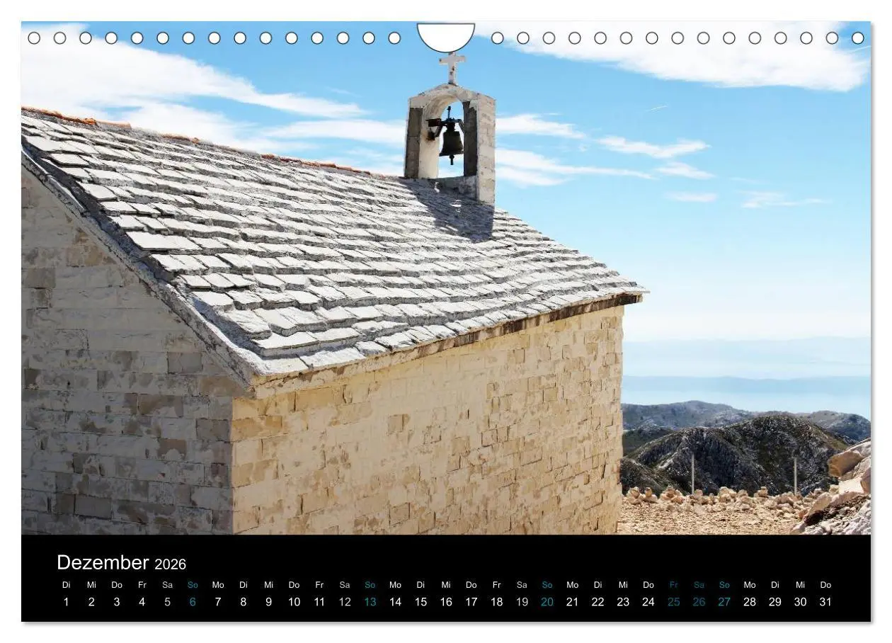Bild: 9783516174243 | Kroatien (Wandkalender 2026 DIN A4 quer), CALVENDO Monatskalender