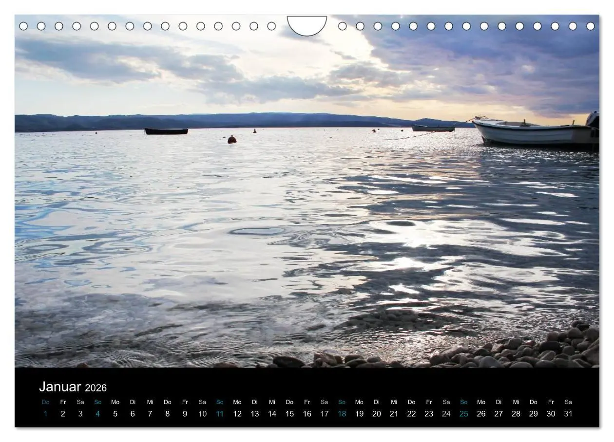 Bild: 9783516174243 | Kroatien (Wandkalender 2026 DIN A4 quer), CALVENDO Monatskalender