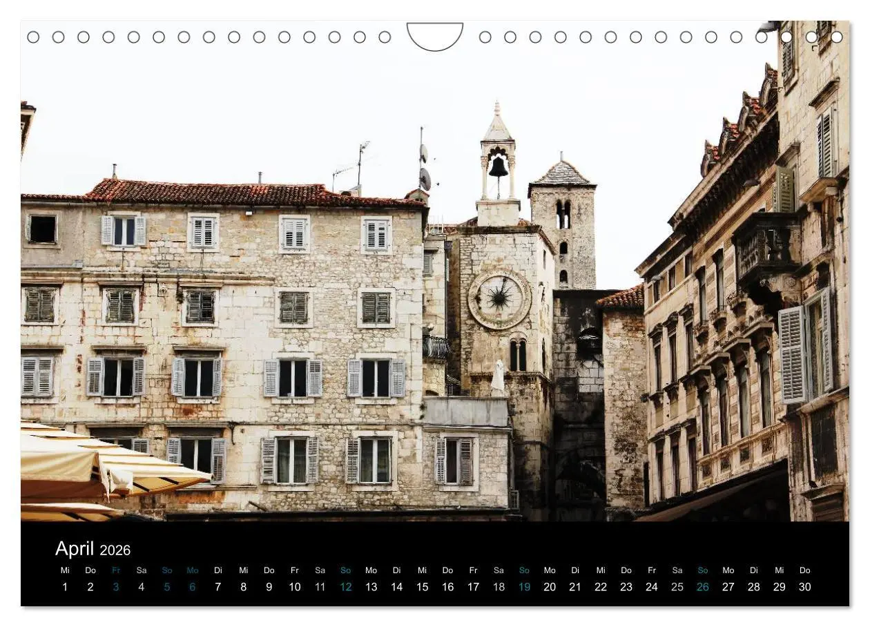Bild: 9783516174243 | Kroatien (Wandkalender 2026 DIN A4 quer), CALVENDO Monatskalender